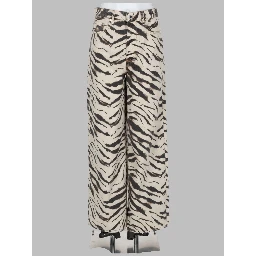 JEANS CON STAMPA ANIMALIER