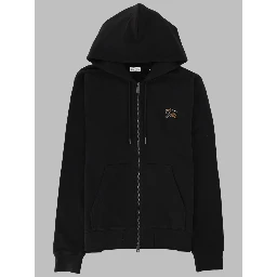 FELPA CON CAPPUCCIO E ZIP