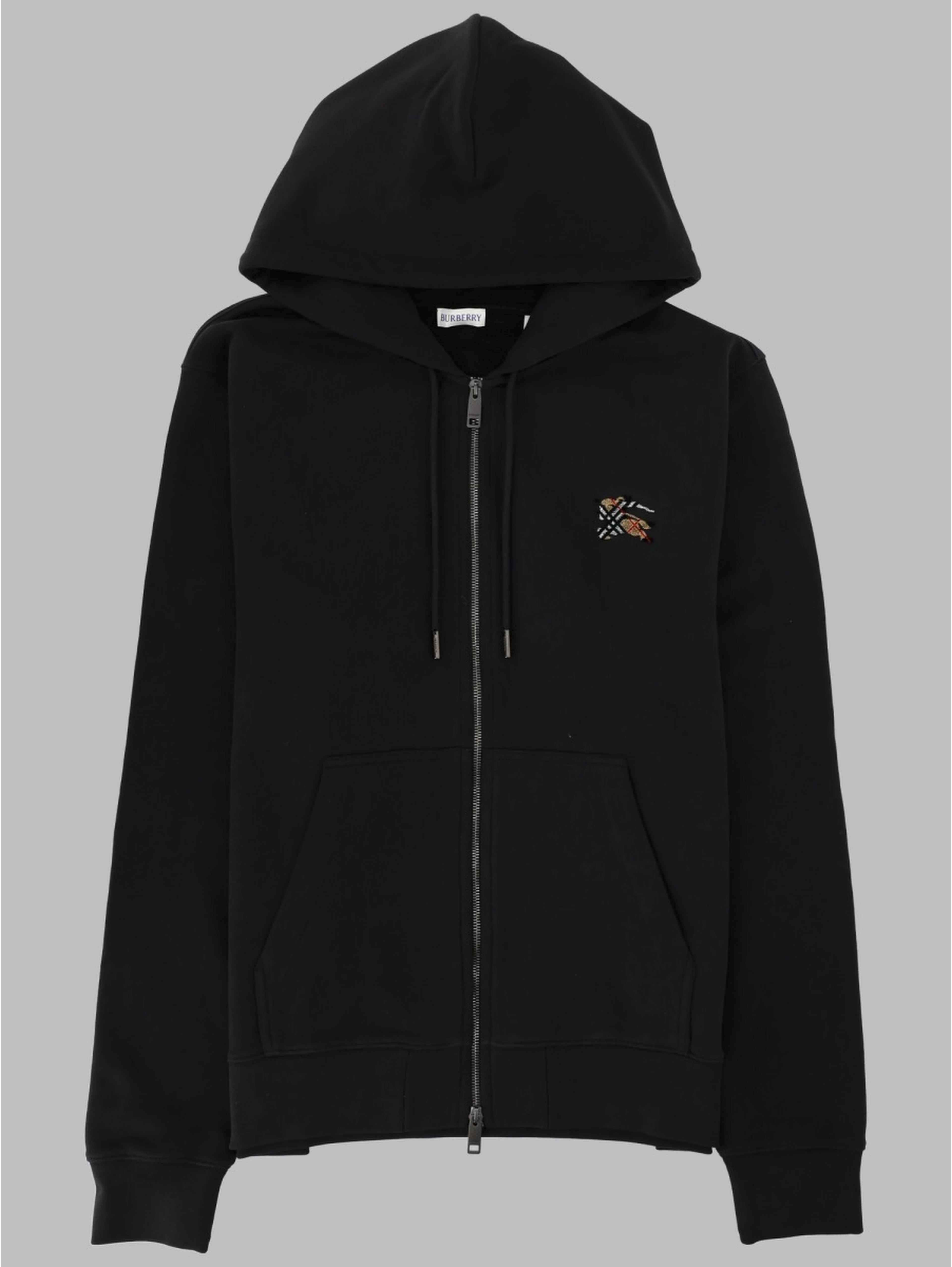 FELPA CON CAPPUCCIO E ZIP