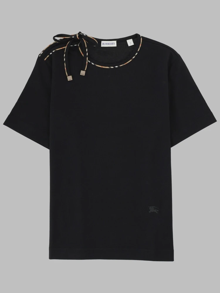 T-SHIRT IN COTONE CON FIOCCO