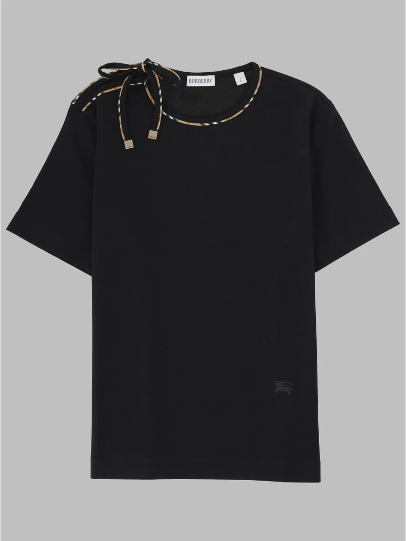 T-SHIRT IN COTONE CON FIOCCO