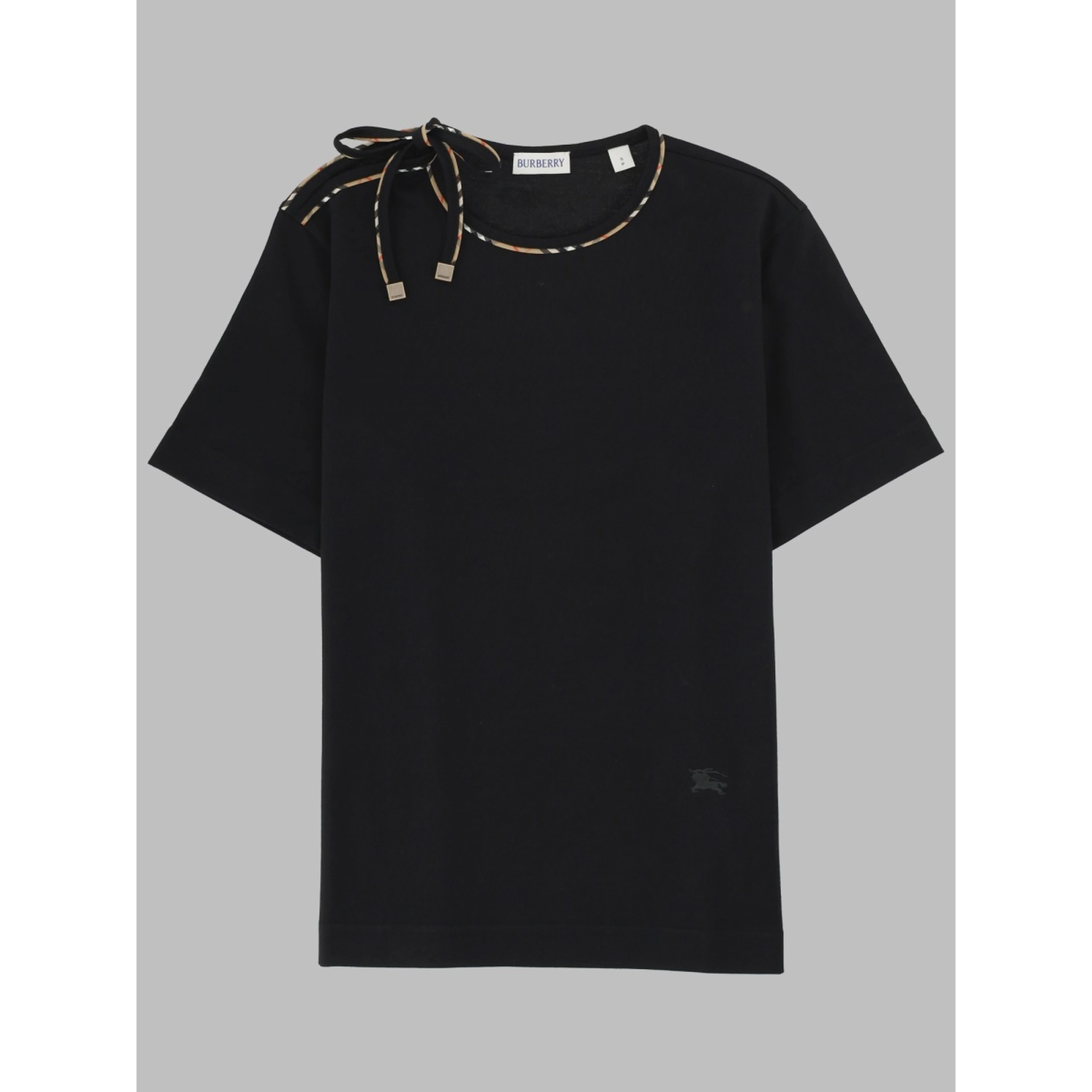 T-SHIRT IN COTONE CON FIOCCO