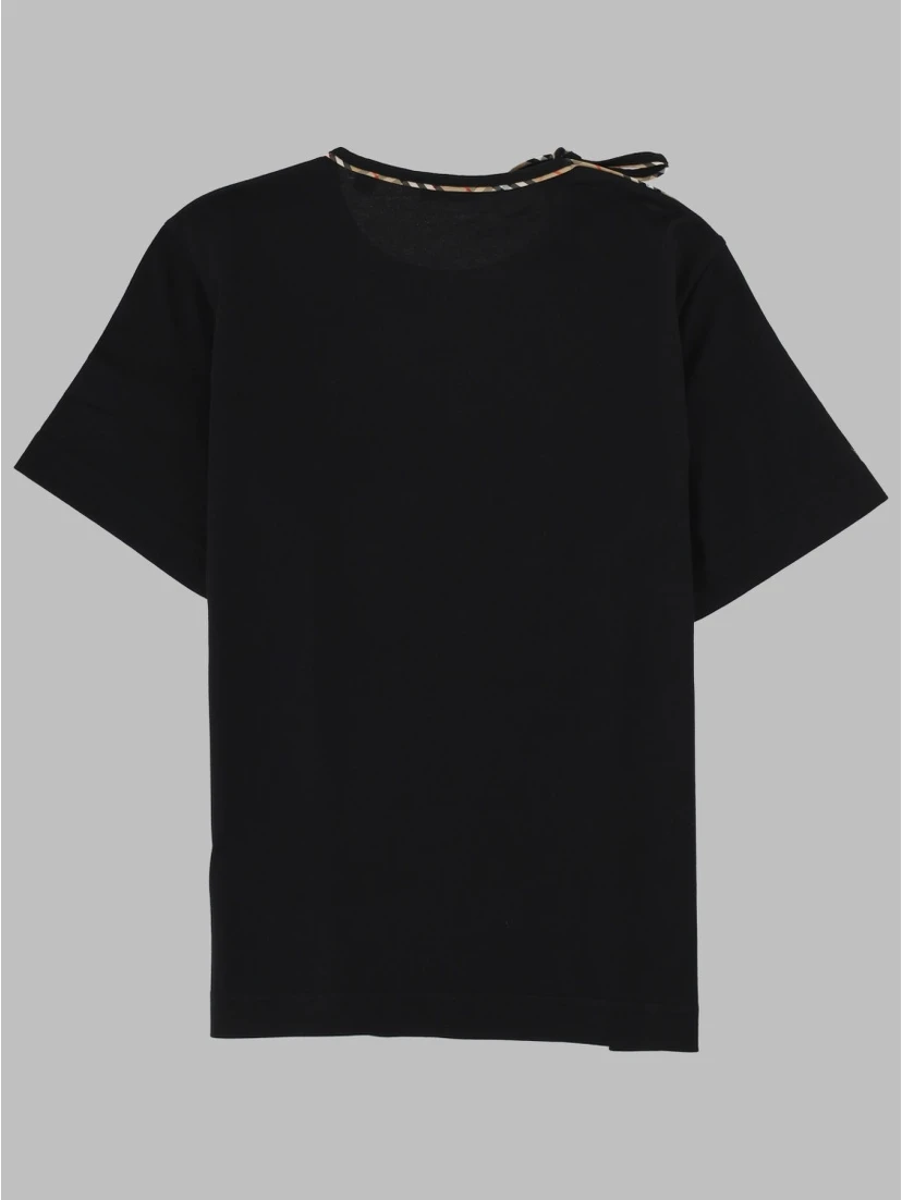 T-SHIRT IN COTONE CON FIOCCO
