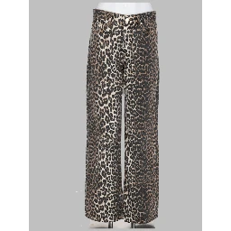 JEANS CON STAMPA ANIMALIER