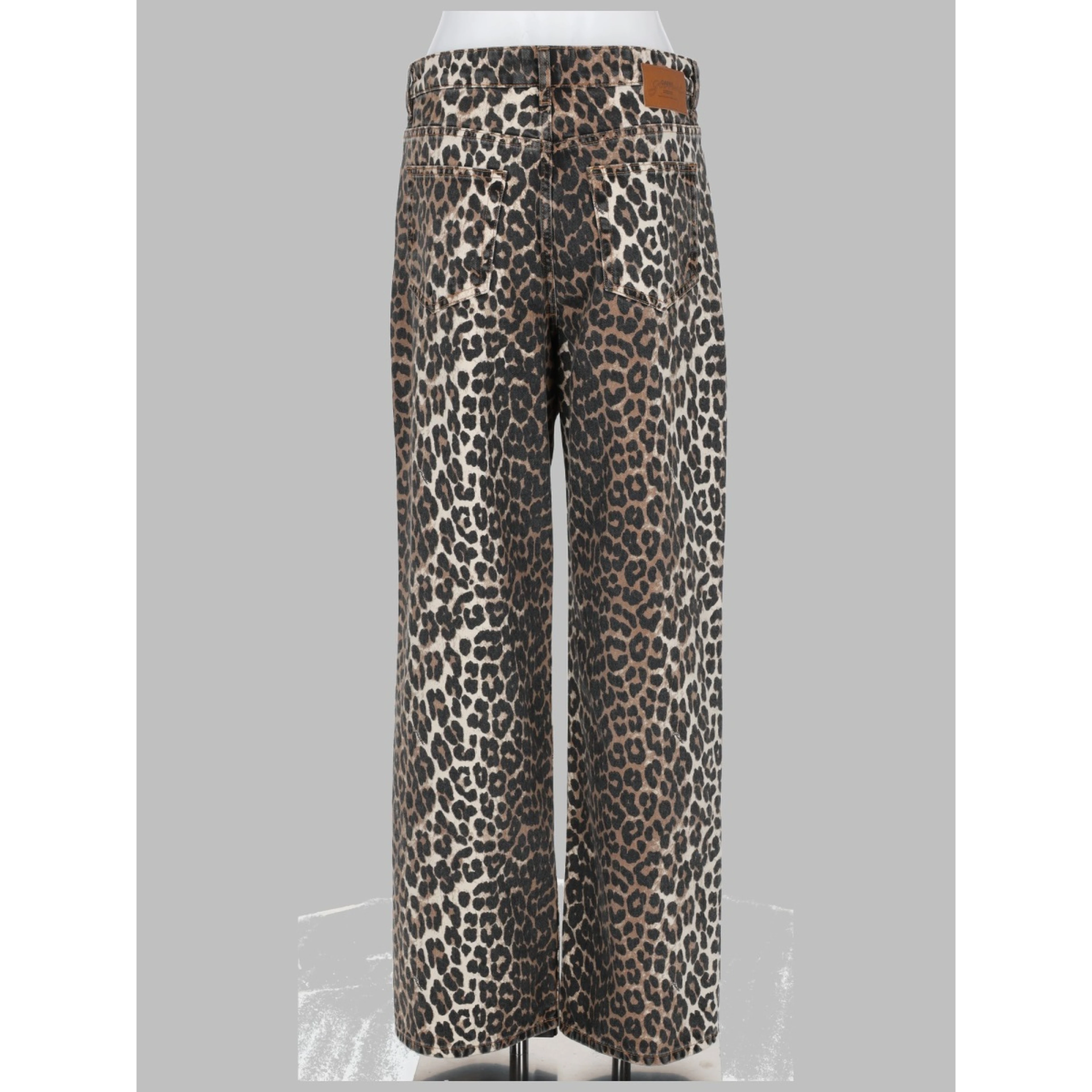 JEANS CON STAMPA ANIMALIER