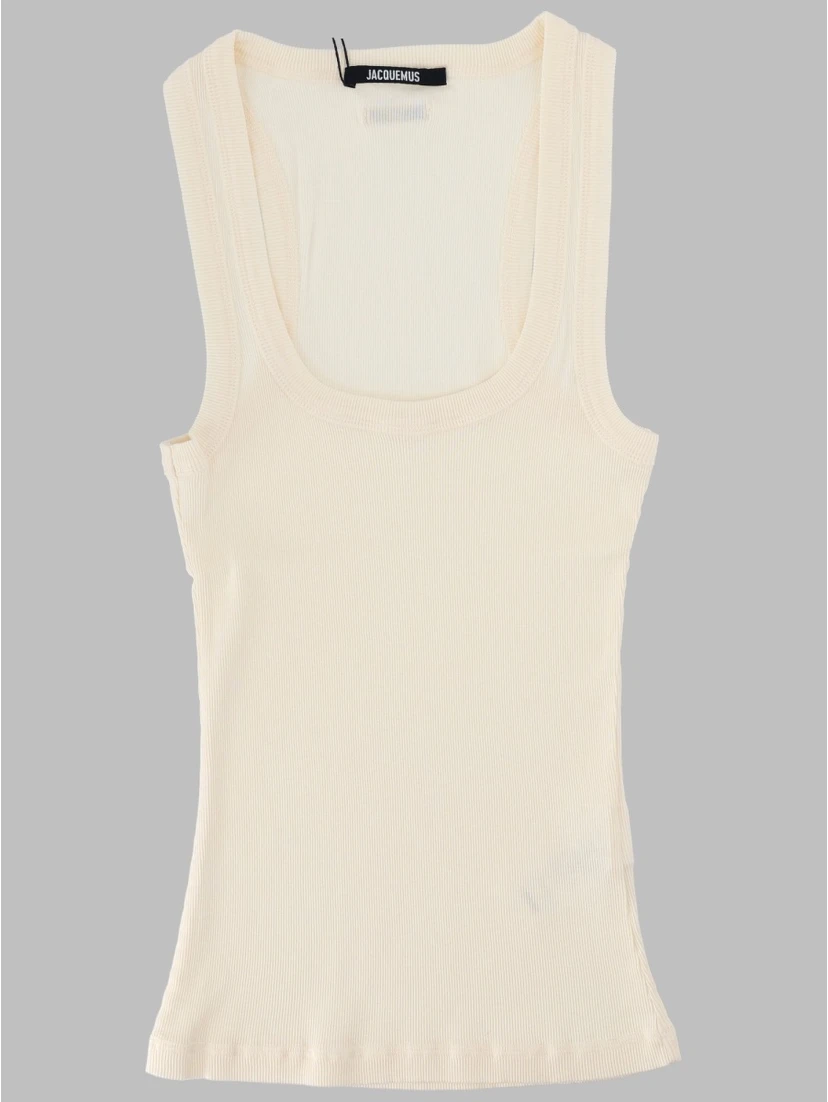 TANK TOP "GROS GRAIN"