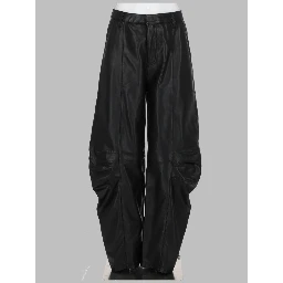 PANTALONE CARGO IN PELLE