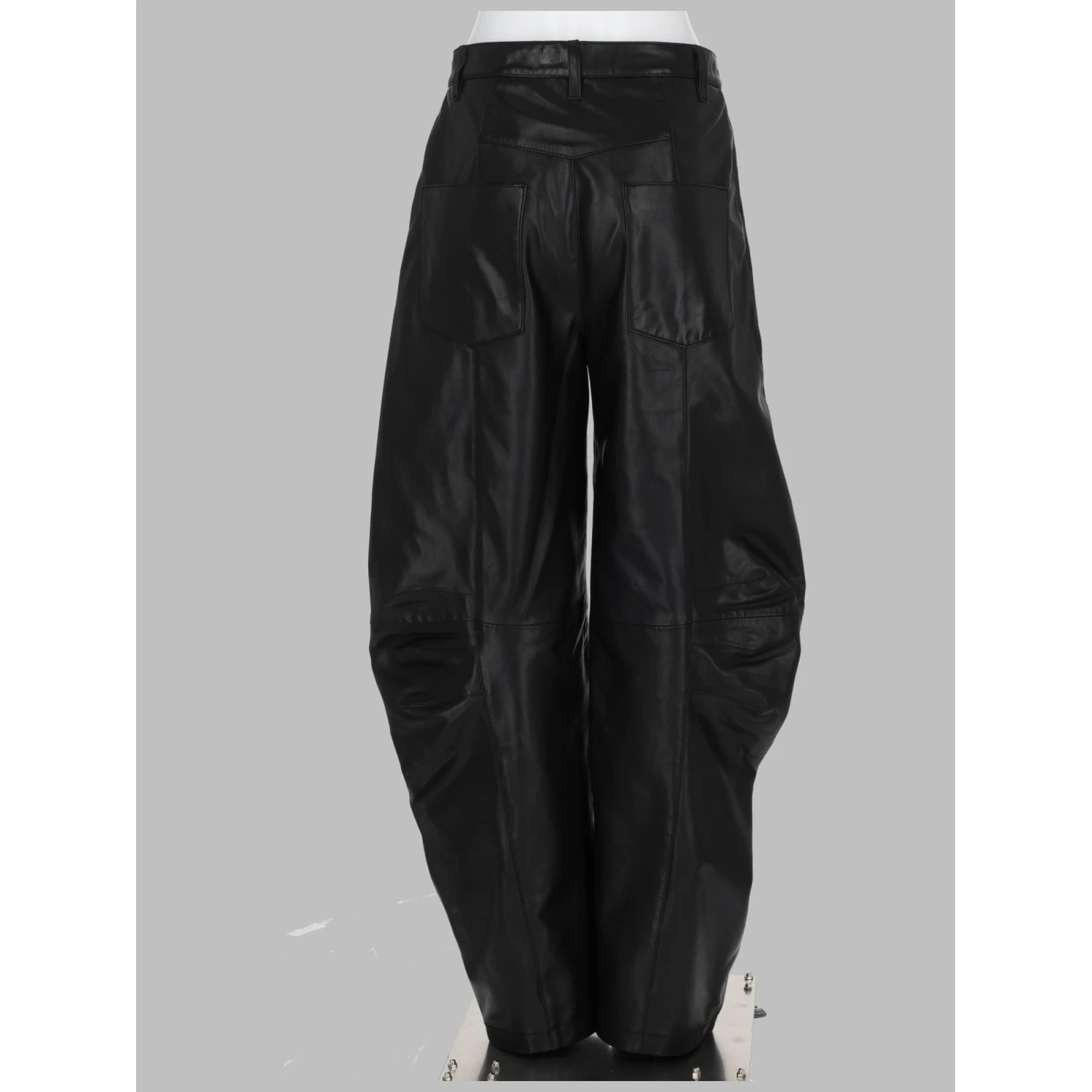 PANTALONE CARGO IN PELLE