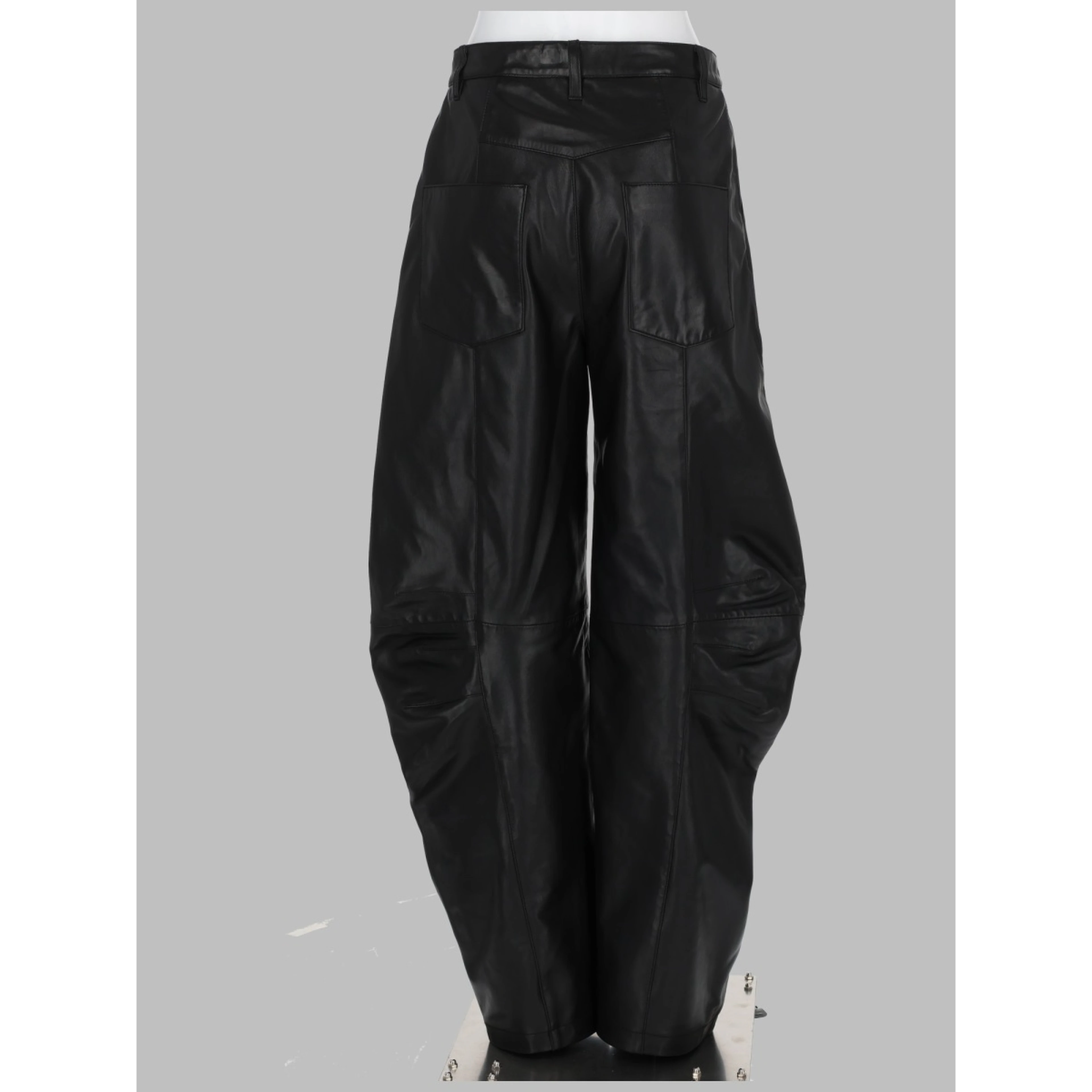 PANTALONE CARGO IN PELLE