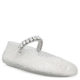 JIMMY CHOO Flat shoes Silver