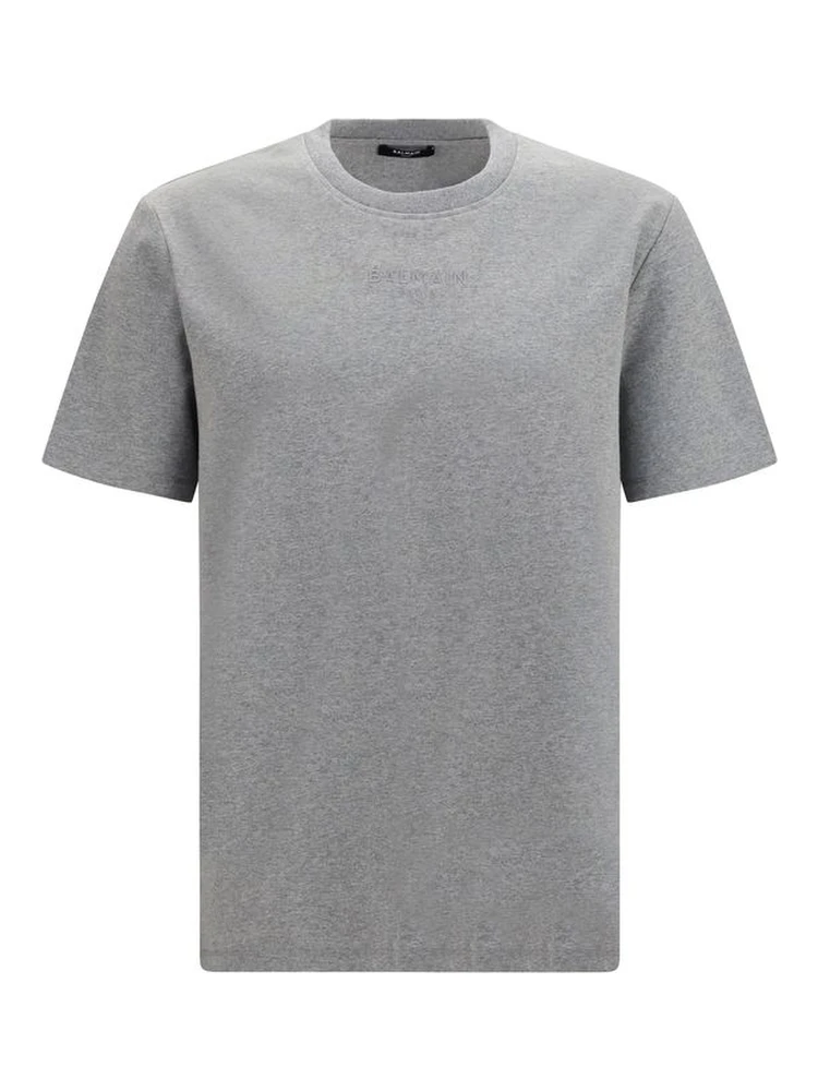 Gray Cotton T-Shirt