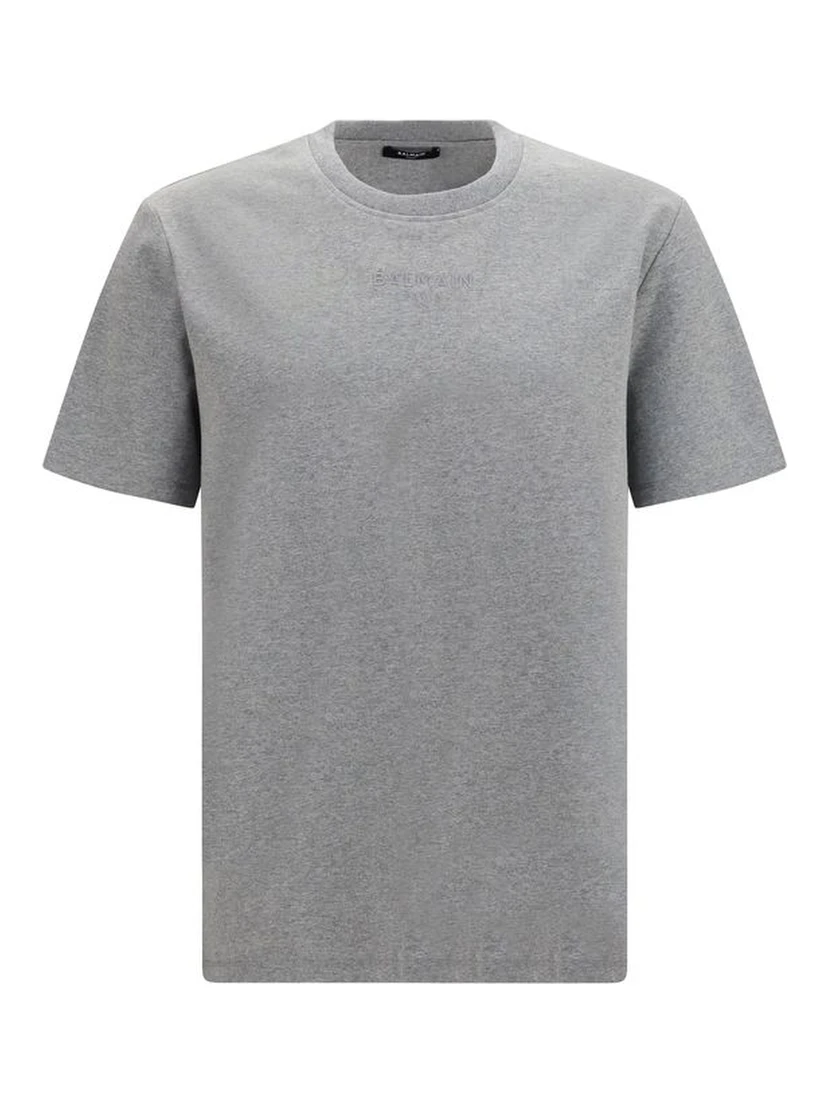 Gray Cotton T-Shirt