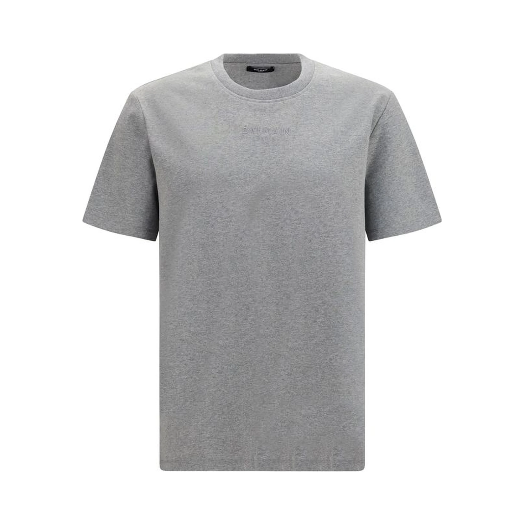 Gray Cotton T-Shirt