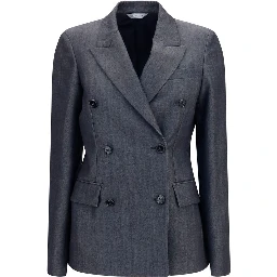 Gray Wool Oves Aries Blazer