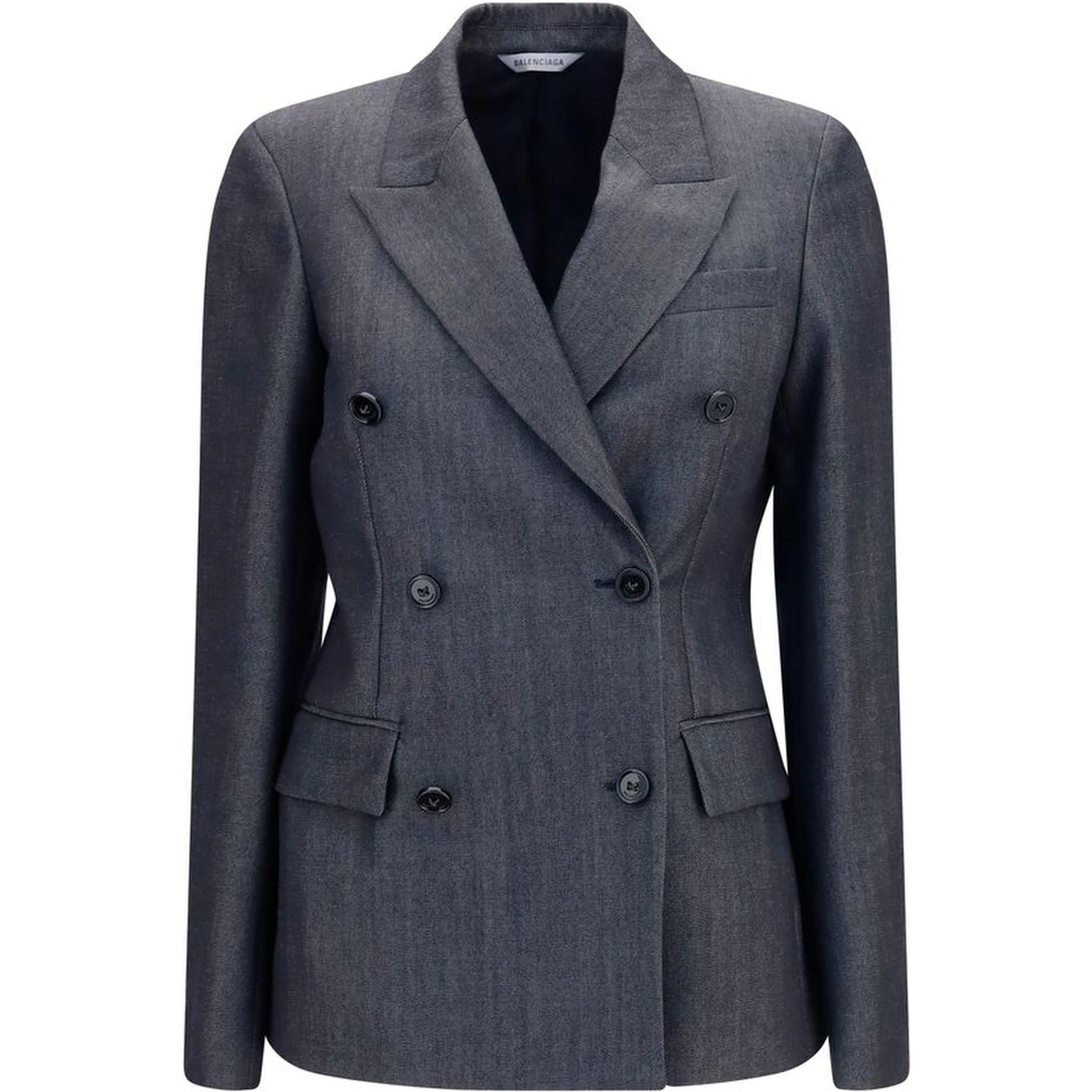 Gray Wool Oves Aries Blazer