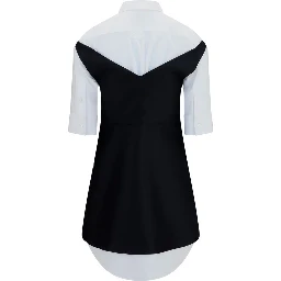 Black Wool Oves Aries Casual Dress