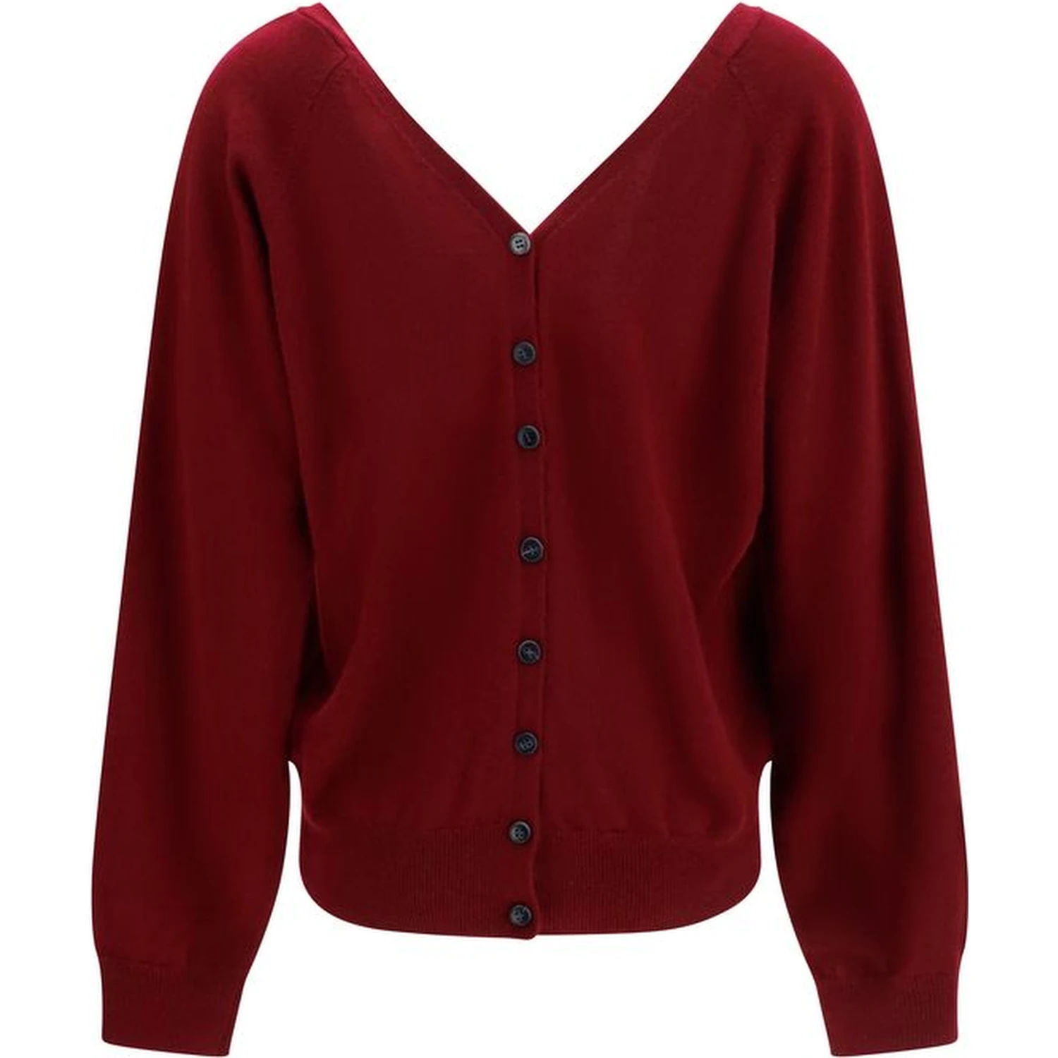 Bordeaux Cashmere Cardigan