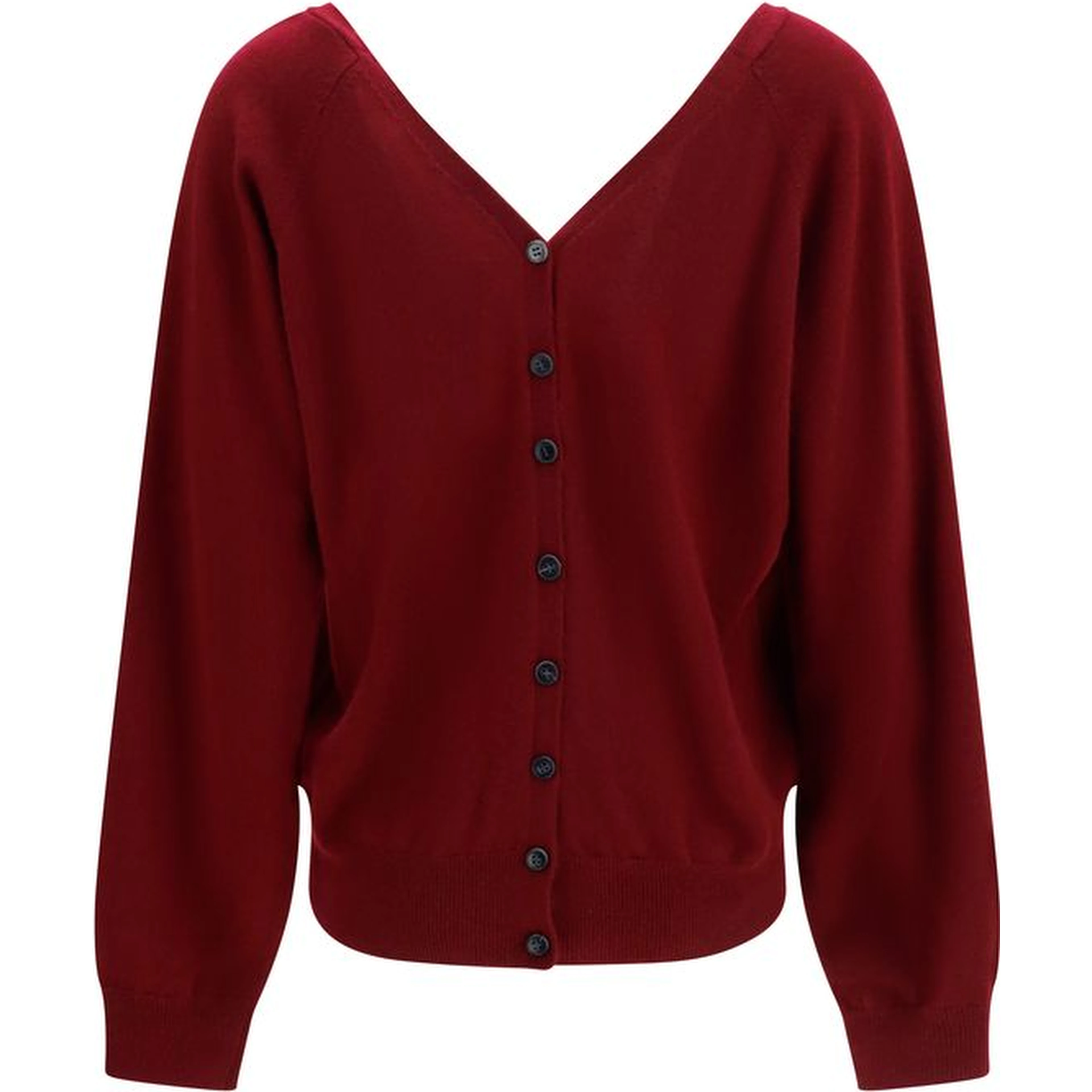 Bordeaux Cashmere Cardigan