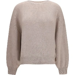 Beige Cashmere Sweater