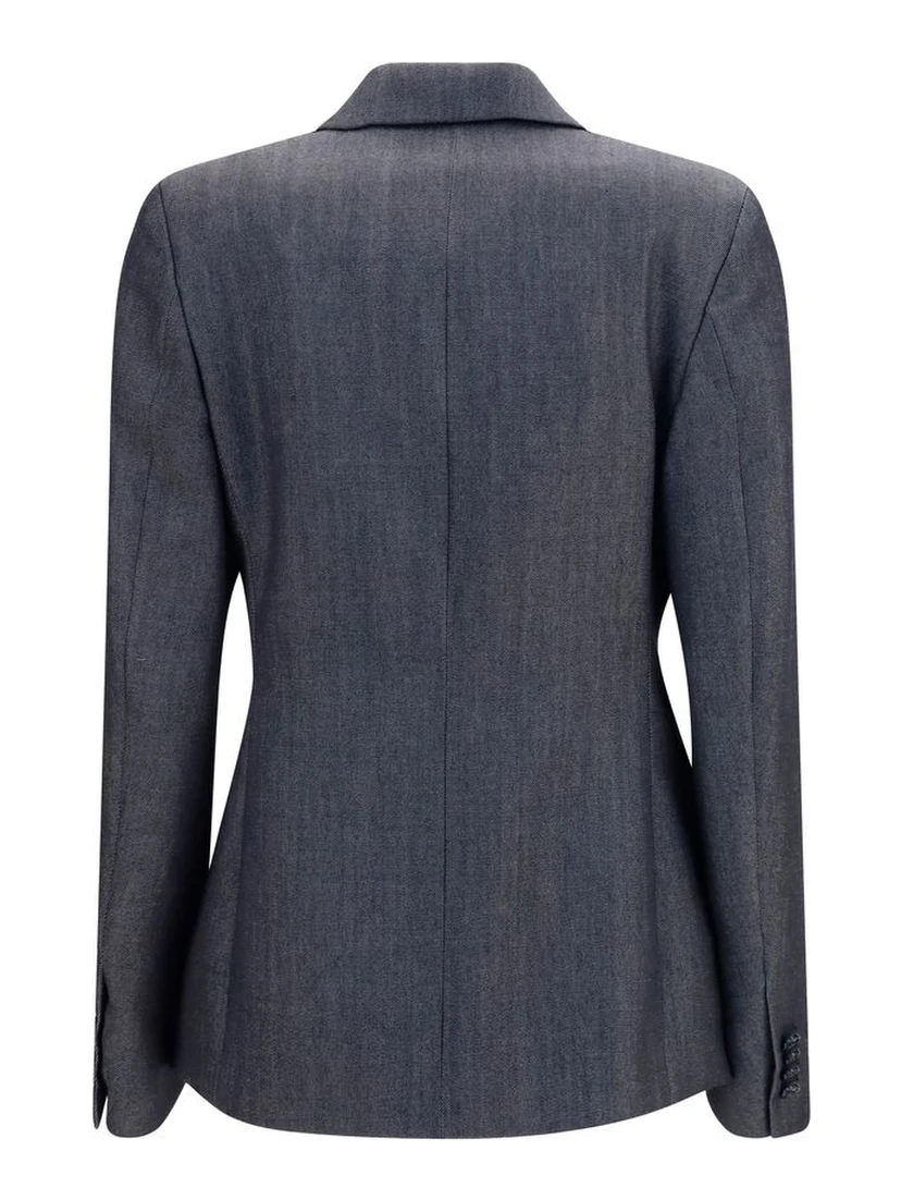 Gray Wool Oves Aries Blazer