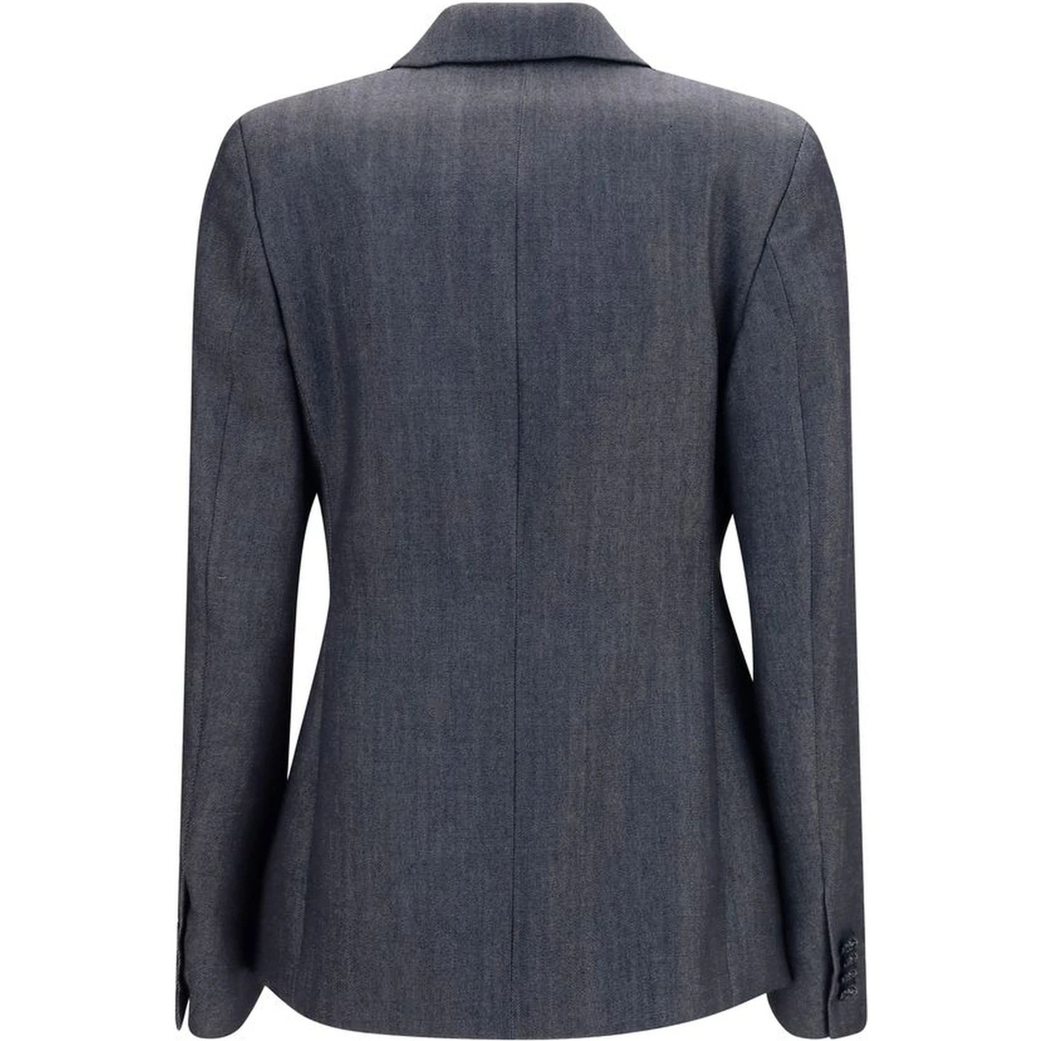 Gray Wool Oves Aries Blazer