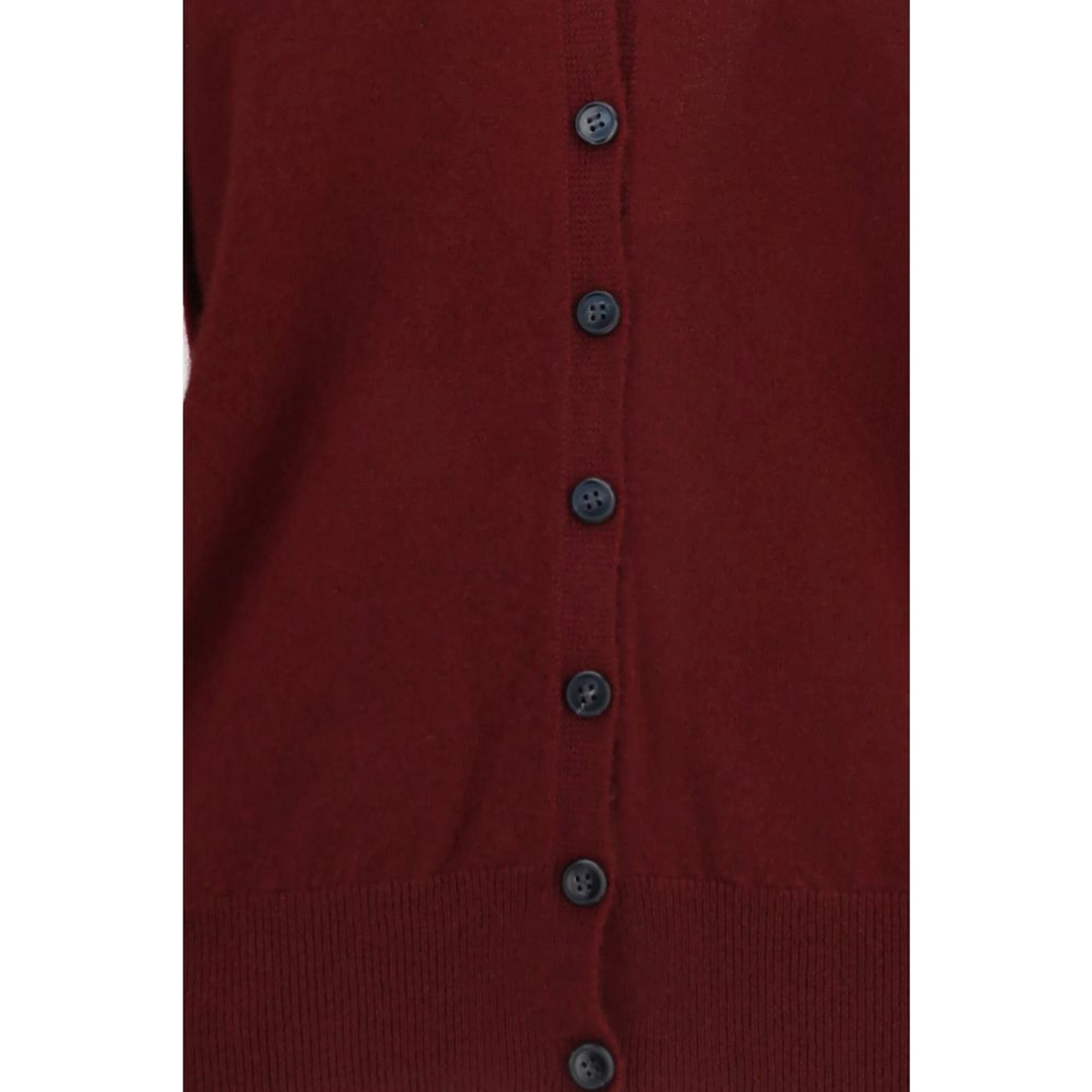 Bordeaux Cashmere Cardigan