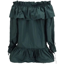 Bicolor Polyamide Casual Dress