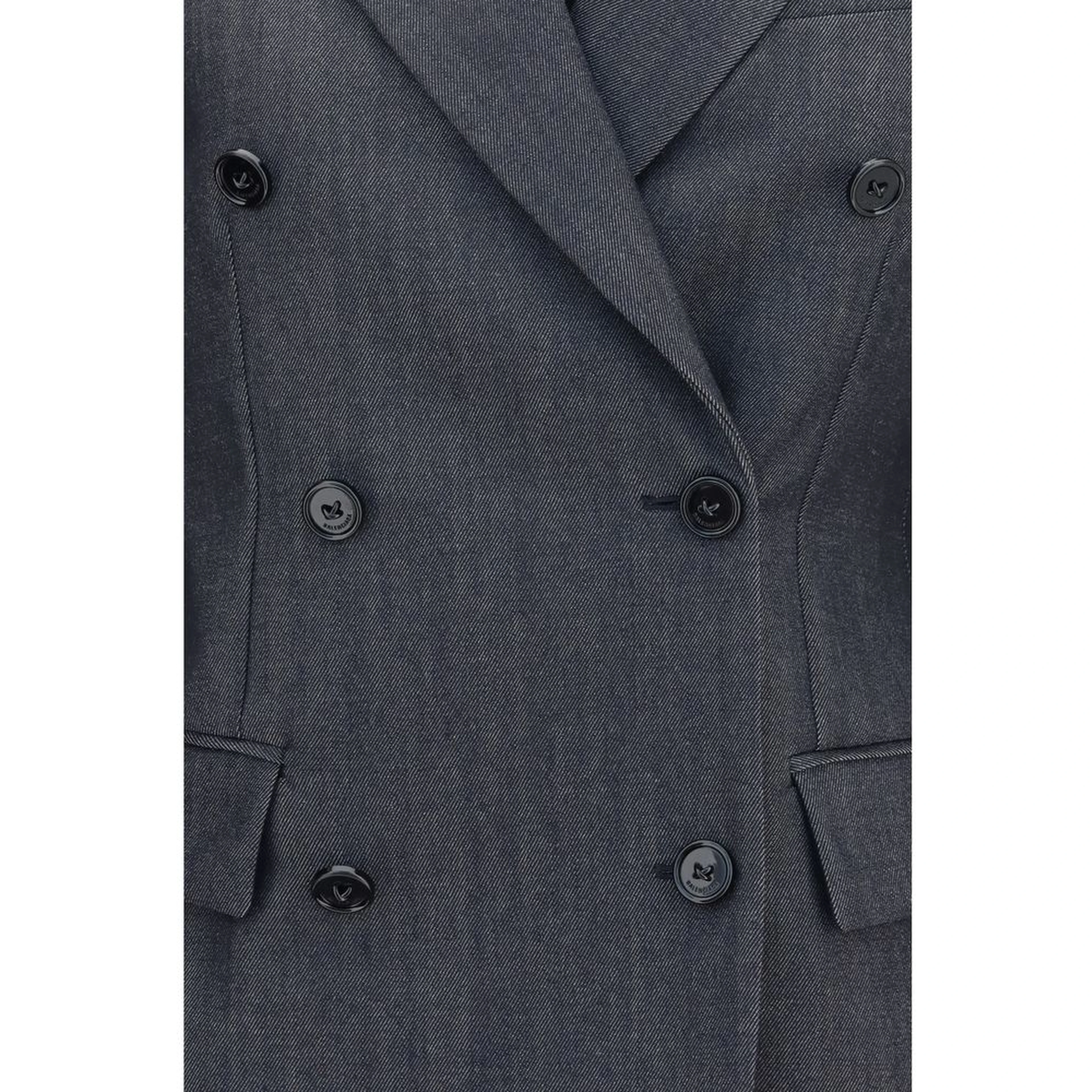 Gray Wool Oves Aries Blazer