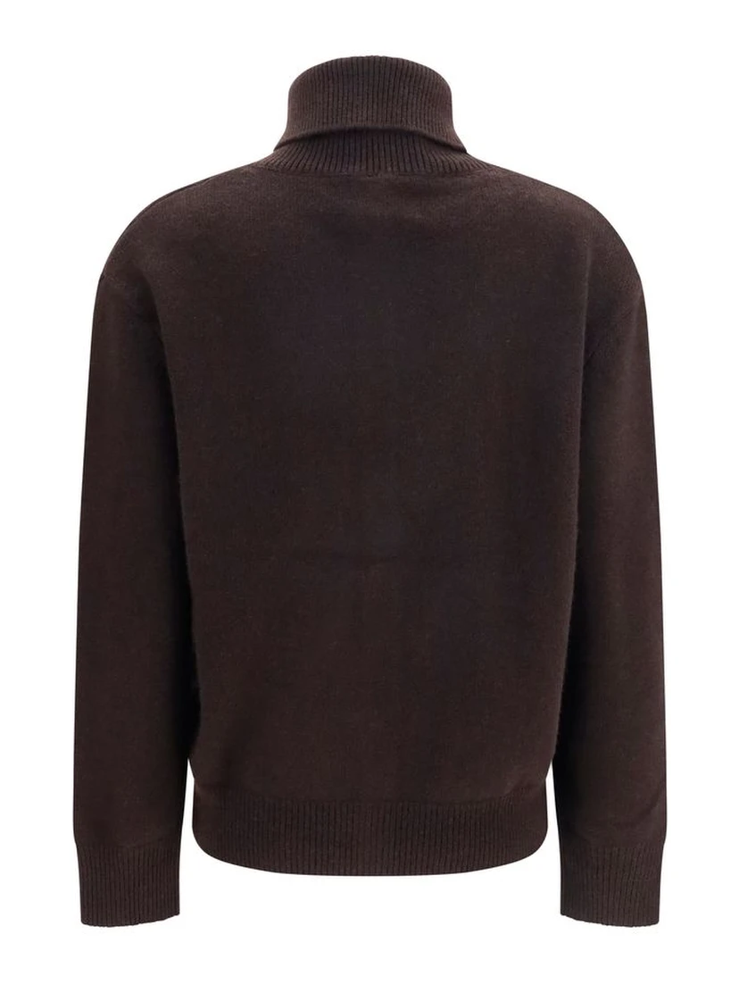 Brown Cashmere Cardigan