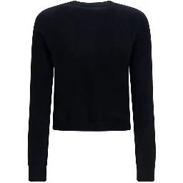 Black Cashmere Sweatshirt
