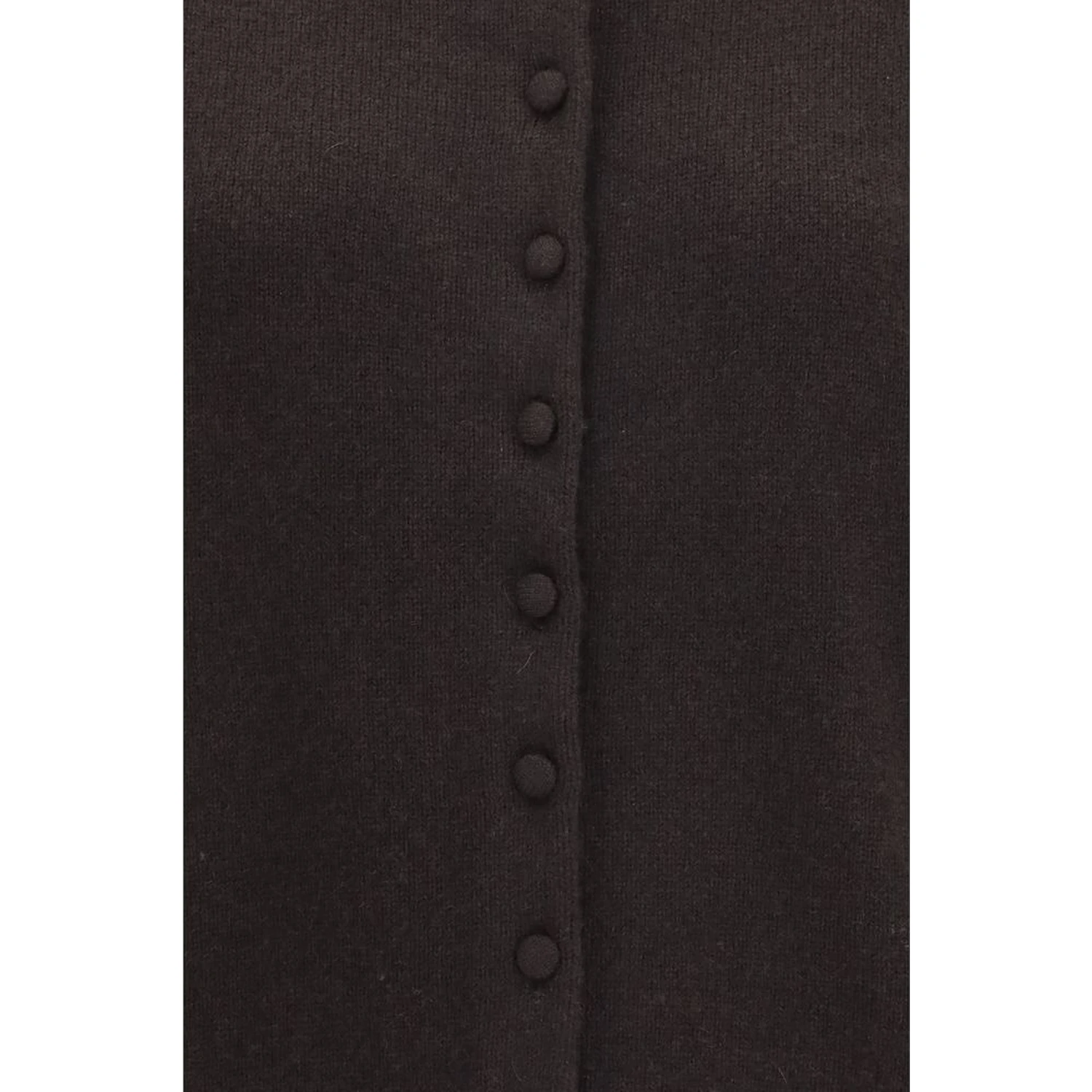 Brown Cashmere Cardigan