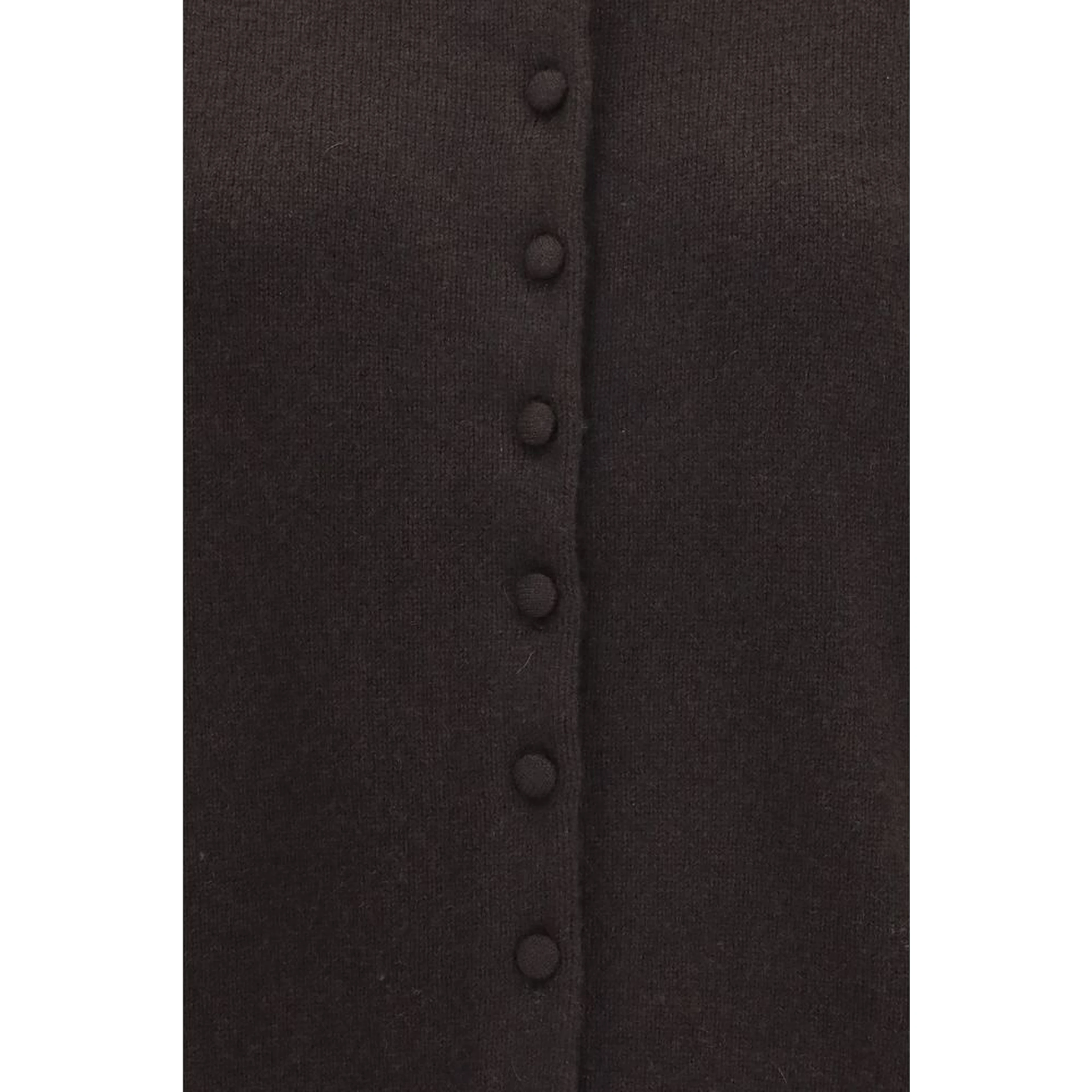 Brown Cashmere Cardigan