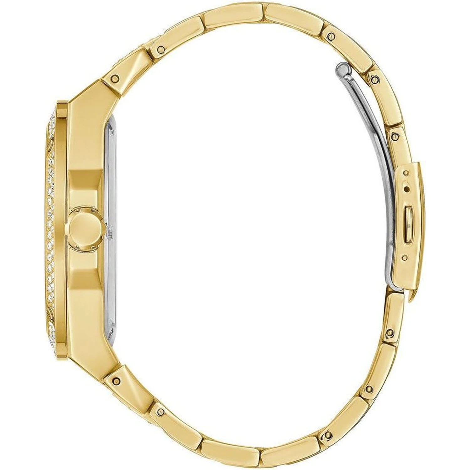 Gold Stainless Steel Dress Watch