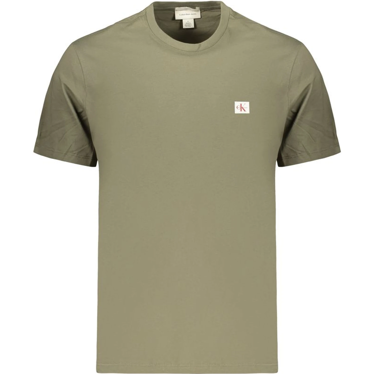 Green Cotton Men's T-Shirt