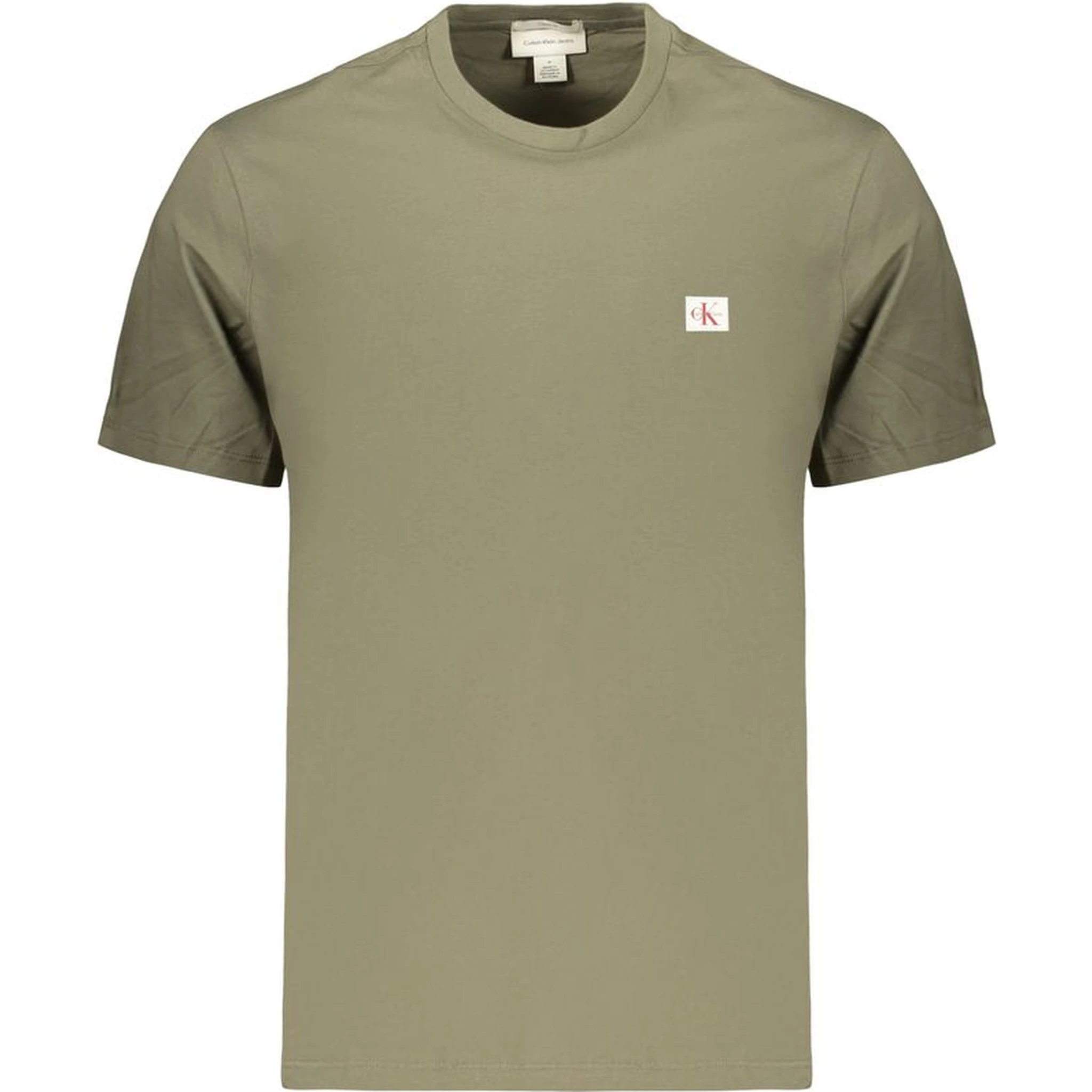 Green Cotton Men's T-Shirt
