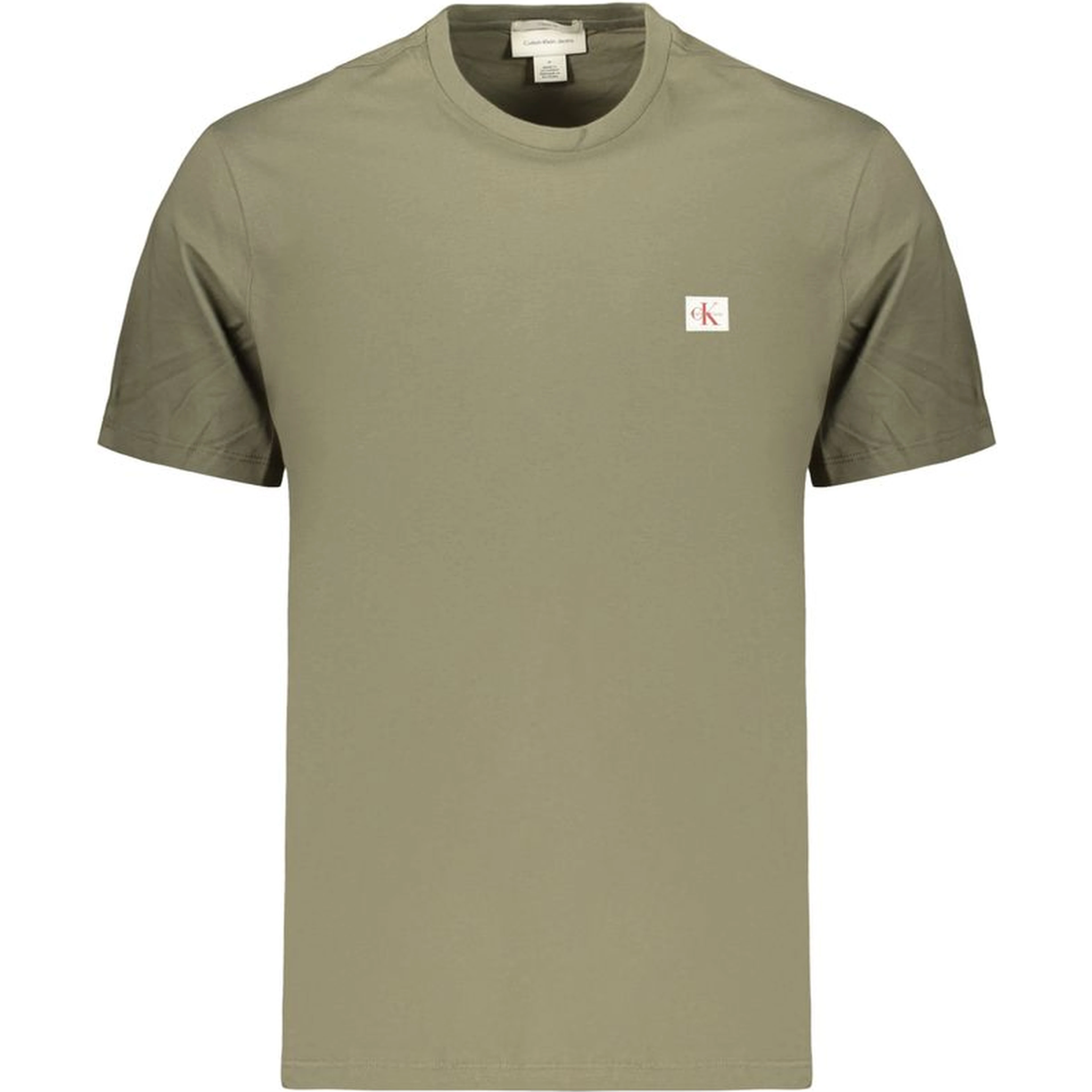 Green Cotton Men's T-Shirt