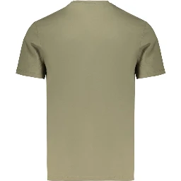 Green Cotton Men's T-Shirt