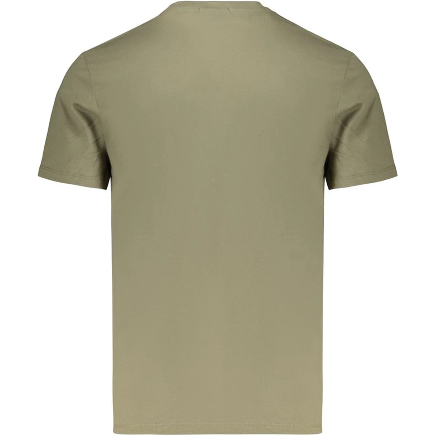 Green Cotton Men's T-Shirt