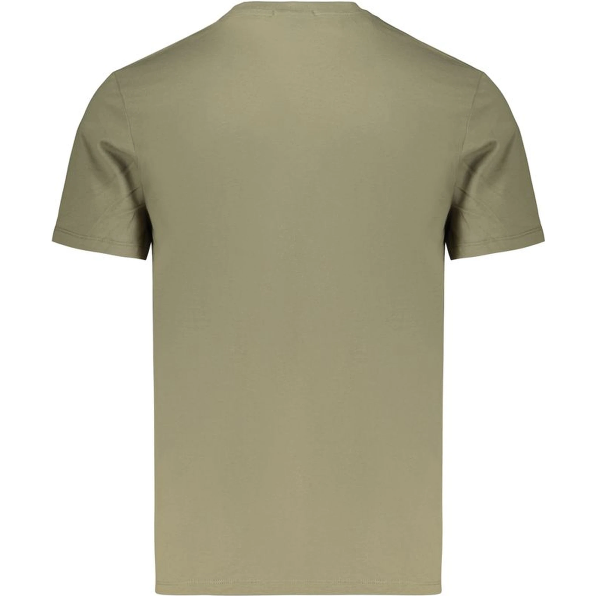 Green Cotton Men's T-Shirt