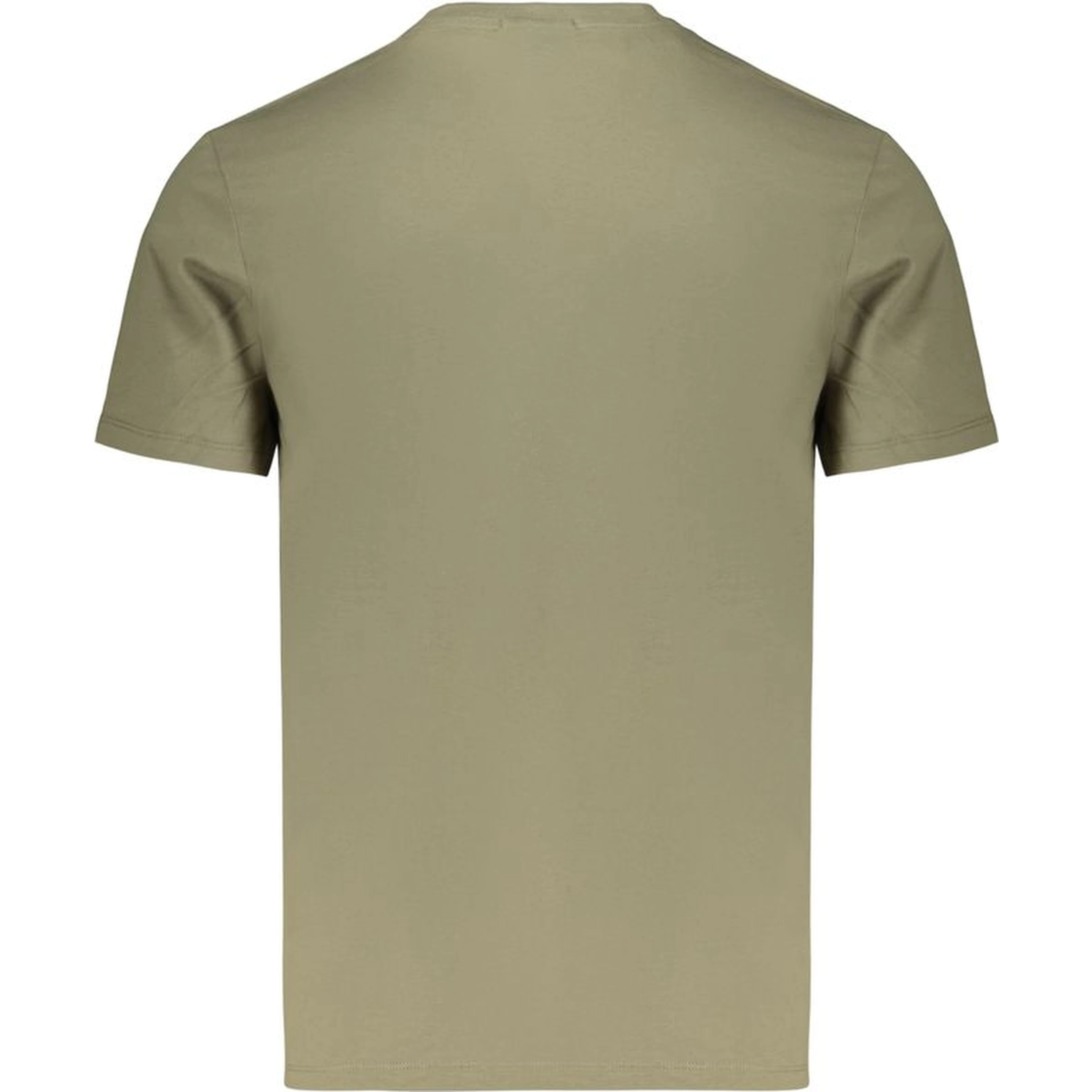 Green Cotton Men's T-Shirt