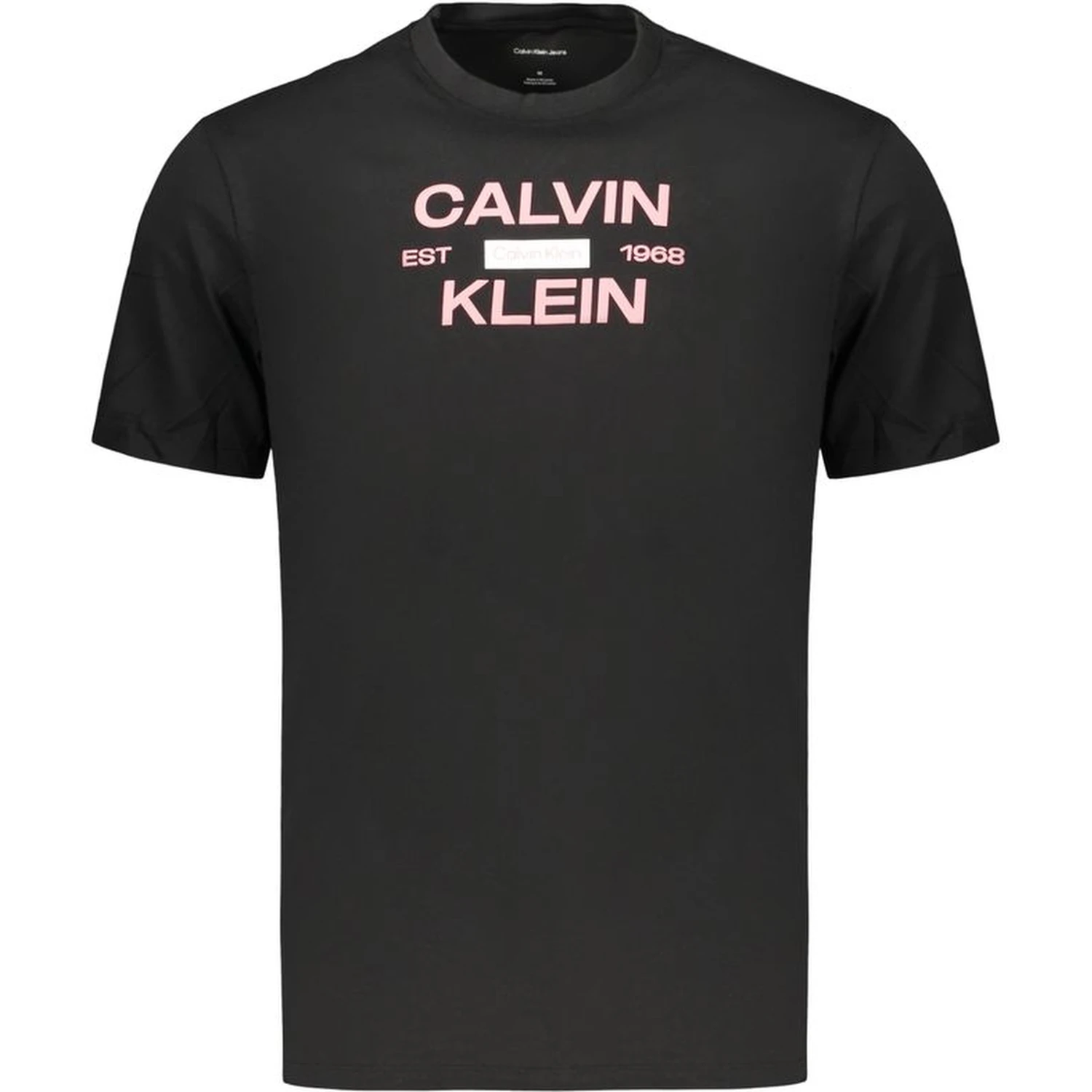 Black Cotton Men's T-Shirt