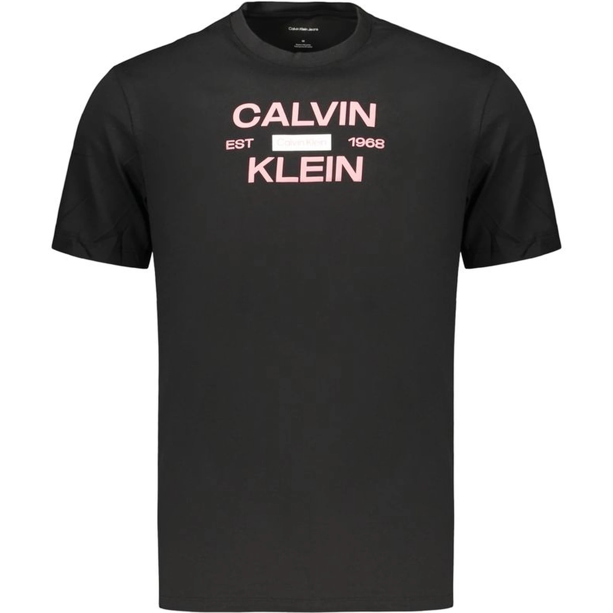 Black Cotton Men's T-Shirt