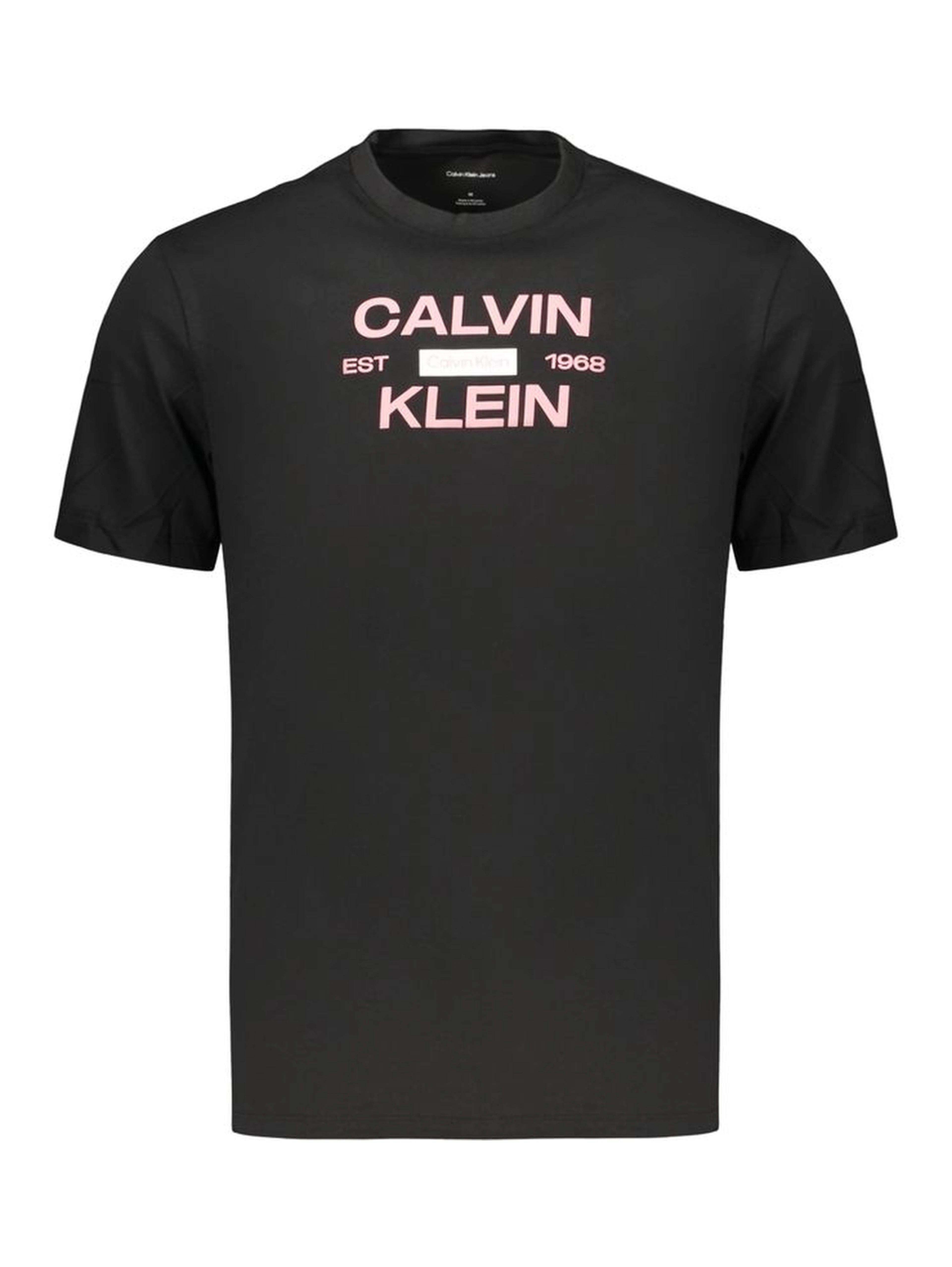 Black Cotton Men's T-Shirt