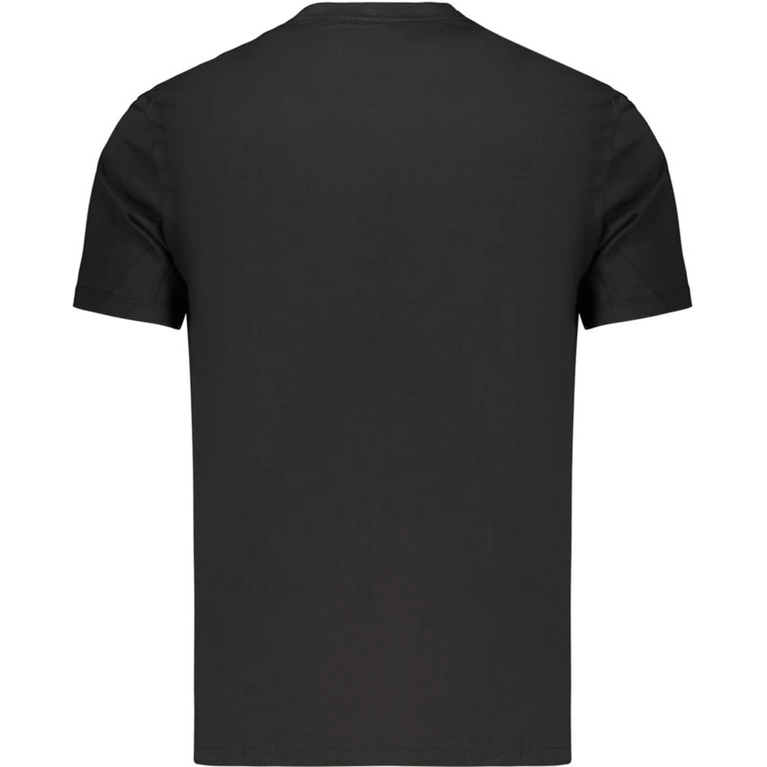 Black Cotton Men's T-Shirt