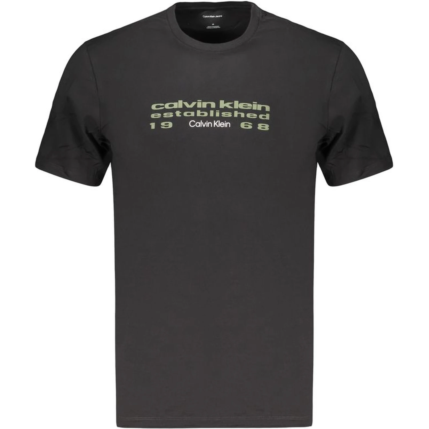 Black Cotton Men's T-Shirt