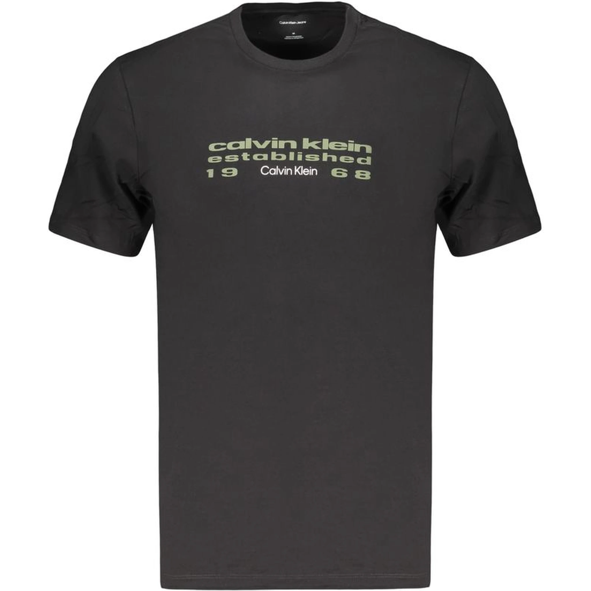Black Cotton Men's T-Shirt