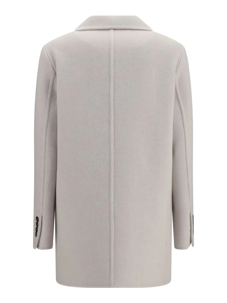 White Wool Oves Aries Full-Length Jacket alternative