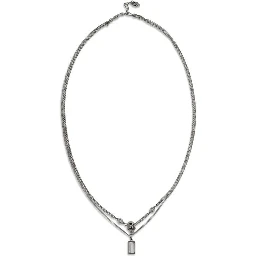 Silver Brass Necklace