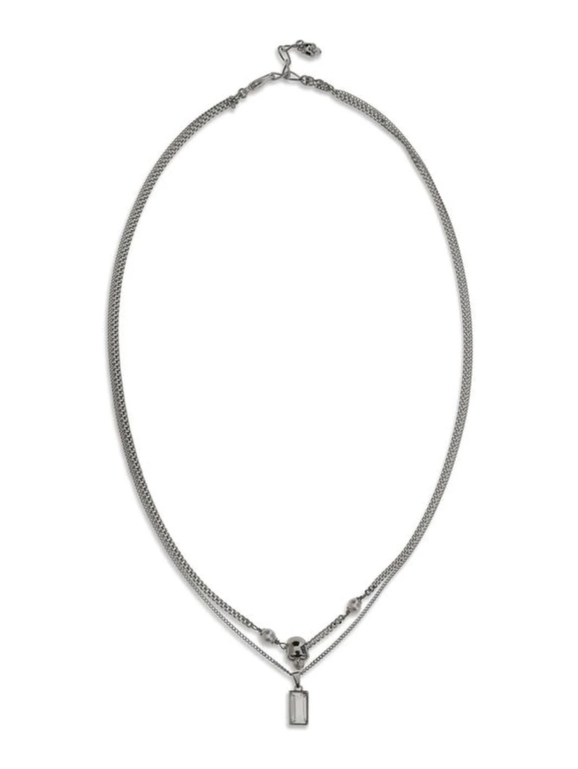Silver Brass Necklace