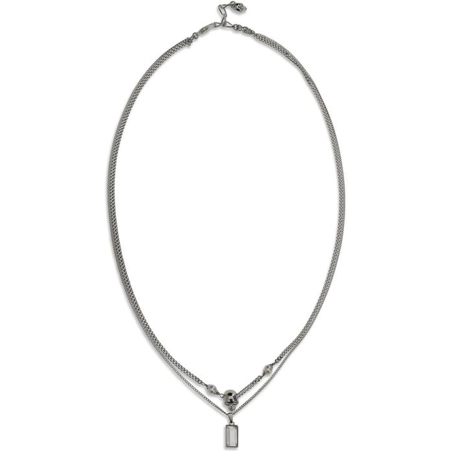 Silver Brass Necklace